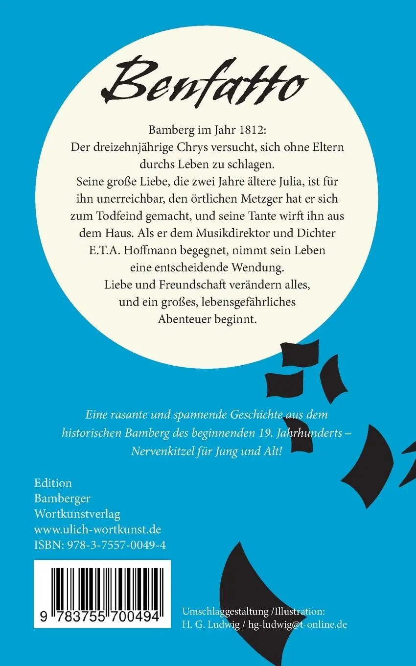 Rückseite: 9783755700494 | Benfatto | Andreas Ulich | Taschenbuch | Paperback | 352 S. | Deutsch