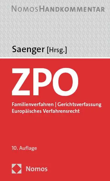 Cover: 9783756000494 | Zivilprozessordnung | Ingo Saenger | Bundle | gebunden | Deutsch