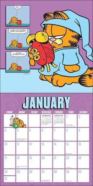 Bild: 9798881610494 | Garfield 2027 - Wandkalender | McMeel Andrews | Kalender | 28 S.
