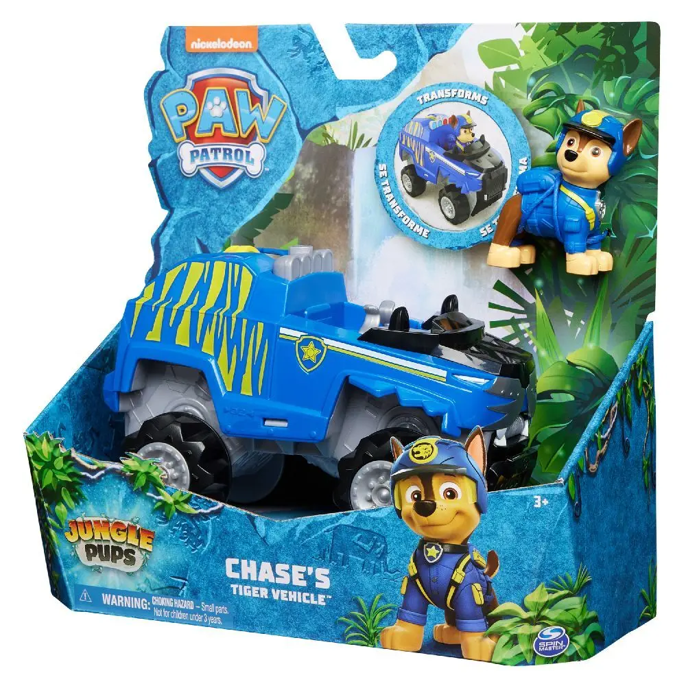 Bild: 778988490594 | PAW Jungle Pups Vehicles Chase | In Karton | 49059 | Deutsch | 2024