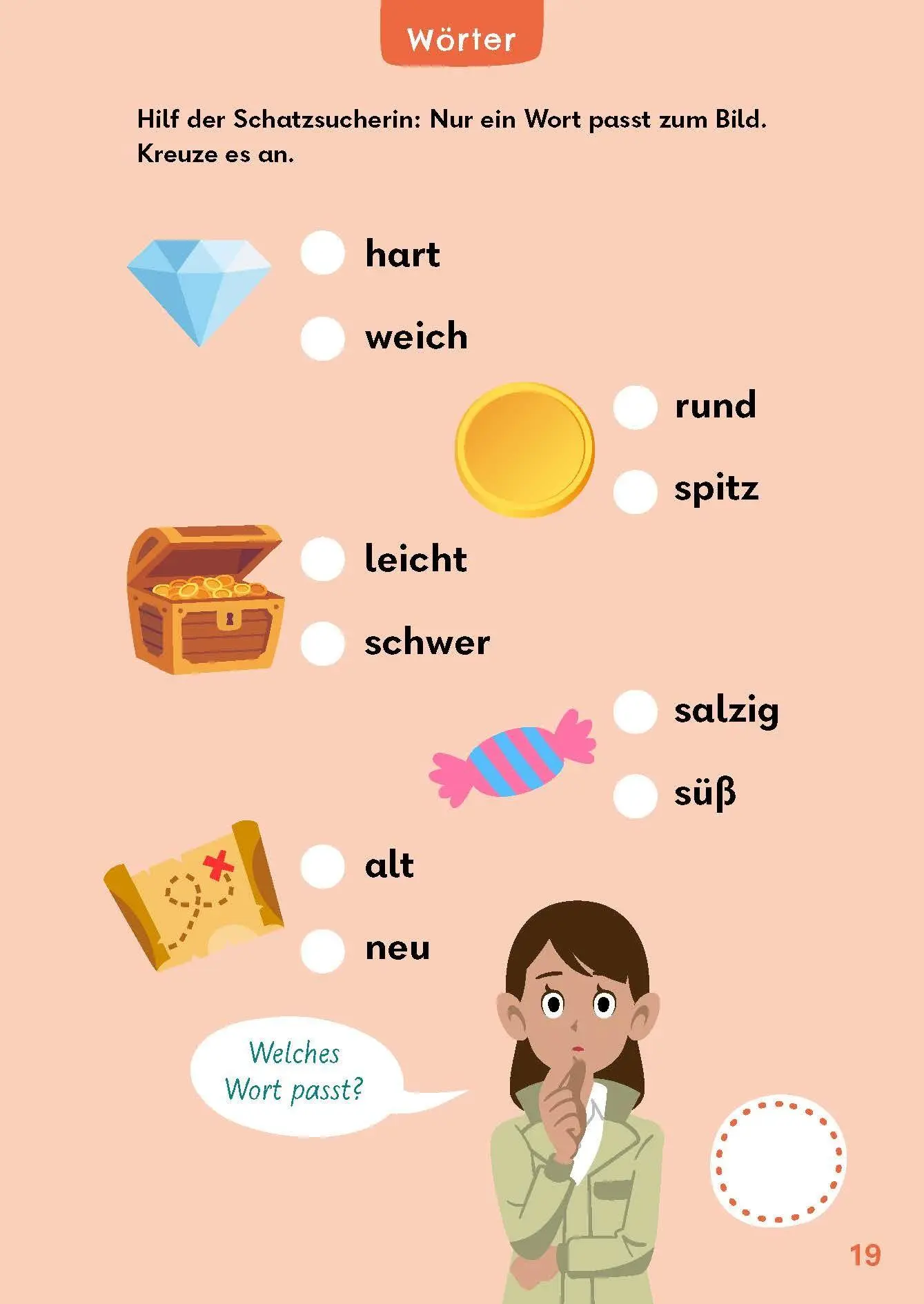 Bild: 9783411780594 | Leserätsel für mutige Kinder - Auf Schatzsuche - Ab 6 Jahren | Buch
