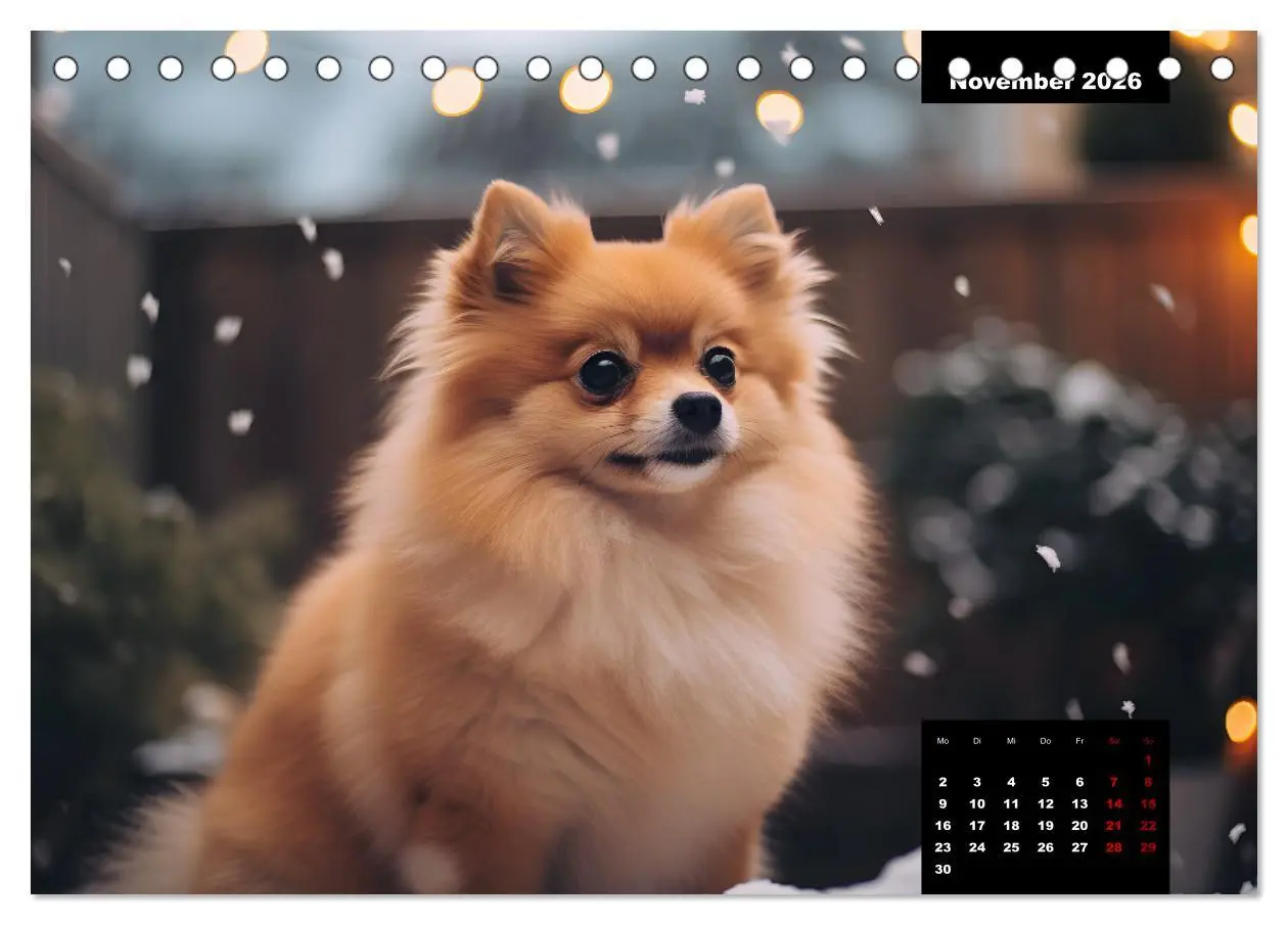 Bild: 9783457490594 | Zwergspitze - kleine Hunde, große Persönlichkeiten (Tischkalender...