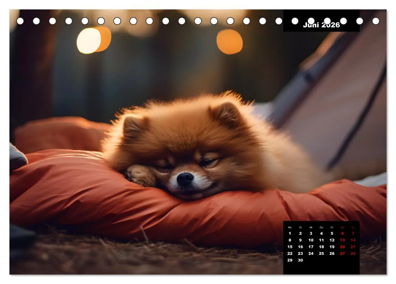 Bild: 9783457490594 | Zwergspitze - kleine Hunde, große Persönlichkeiten (Tischkalender...