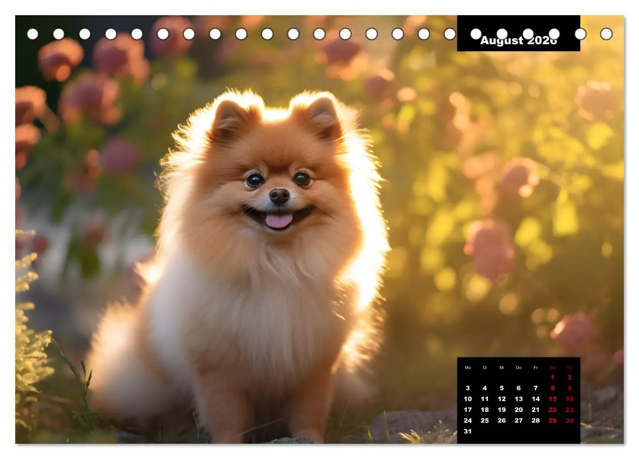 Bild: 9783457490594 | Zwergspitze - kleine Hunde, große Persönlichkeiten (Tischkalender...