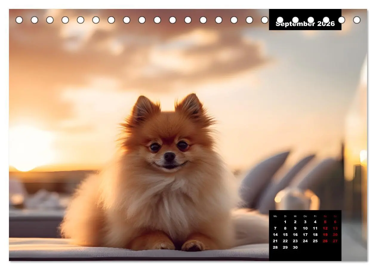 Bild: 9783457490594 | Zwergspitze - kleine Hunde, große Persönlichkeiten (Tischkalender...