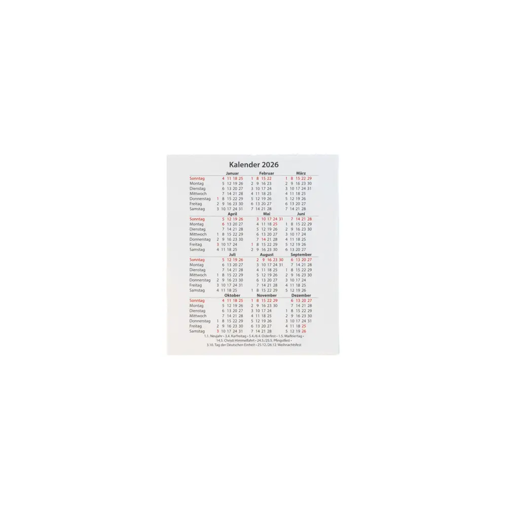 Bild: 9783965360594 | Neukirchener Kalender 2026 - Großer Abreißkalender in...