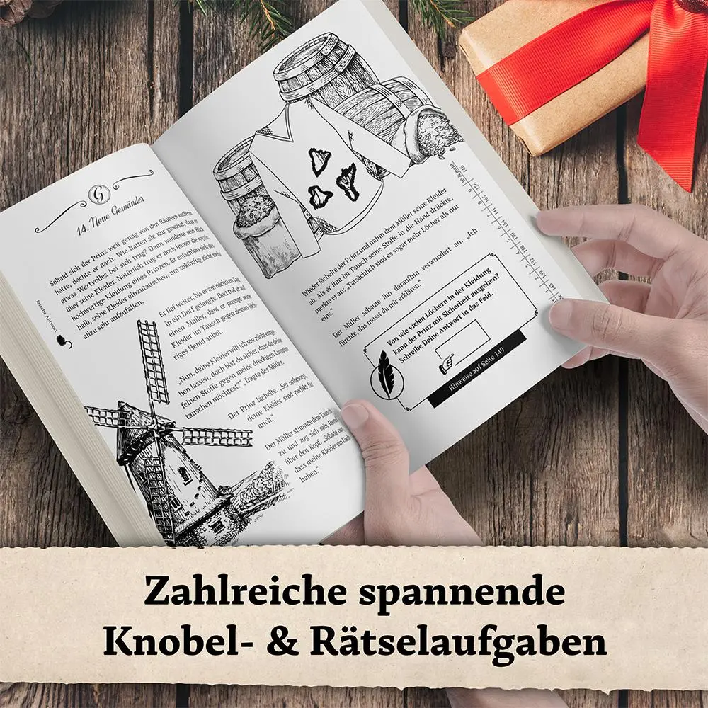 Bild: 9783985610594 | Der neue Rätsel-Adventskalender der Gebrüder Grimm | Lisa Marie Bopp