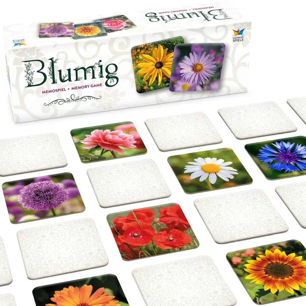 Cover: 4260472860694 | Blumig - Memospiel | Tanja Philippeit | Spiel | Deutsch | 2024