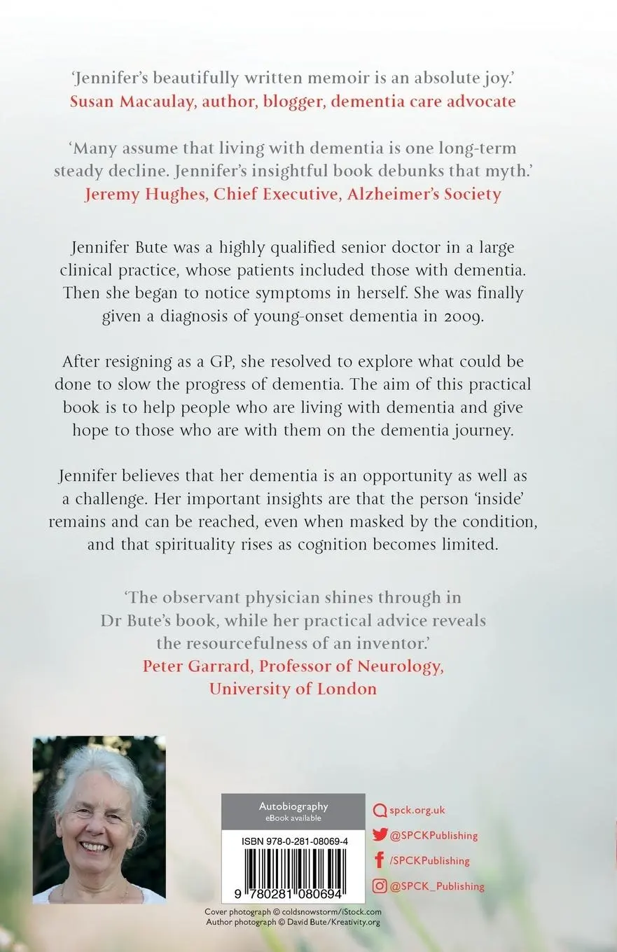 Rückseite: 9780281080694 | Dementia from the Inside | A Doctor's Personal Journey of Hope | Bute