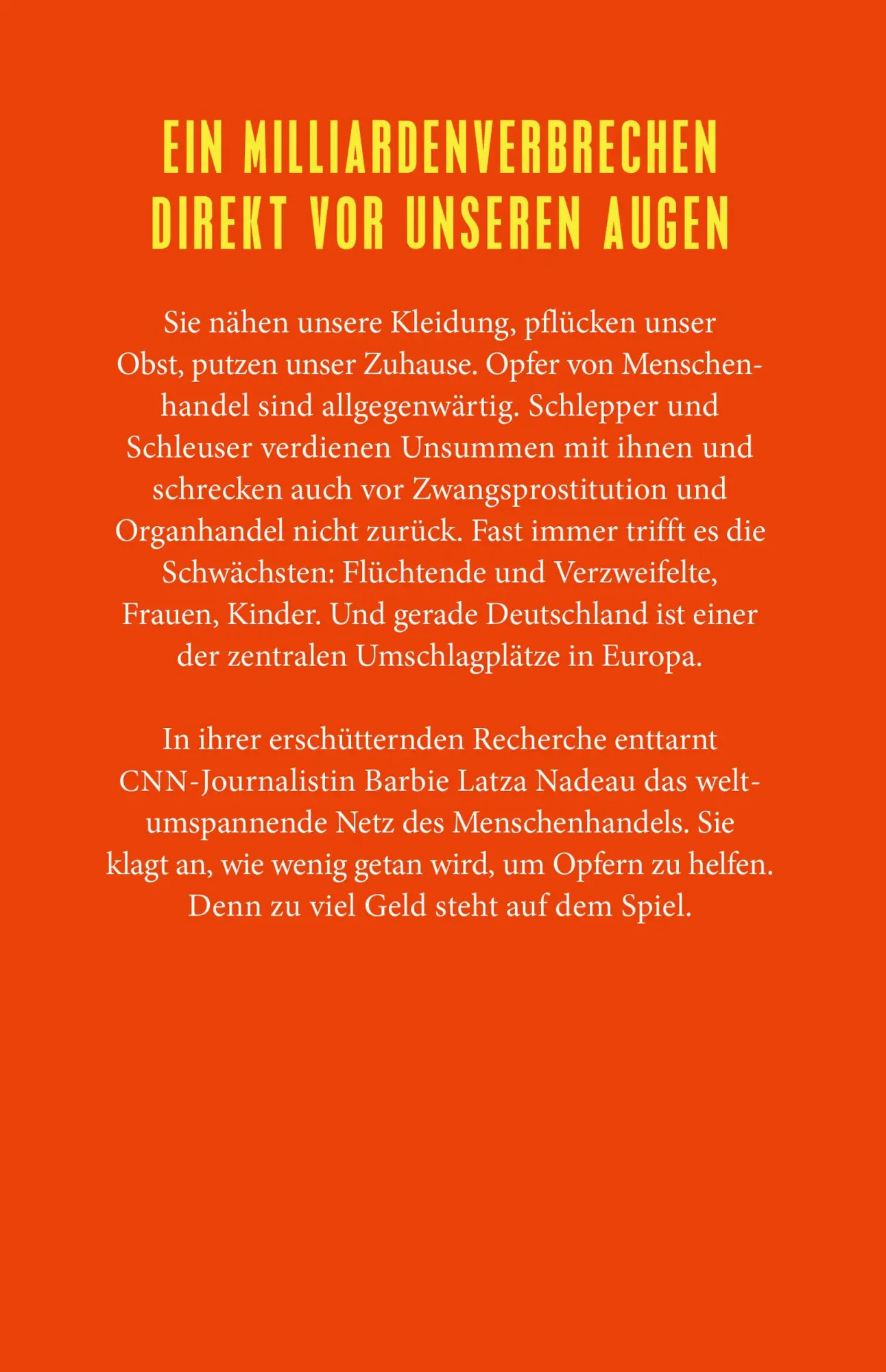 Bild: 9783446280694 | Every Body Counts | Gier und der Handel mit Menschen | Nadeau | Buch