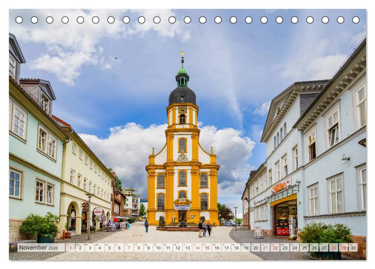 Bild: 9783457790694 | Thüringen Impressionen (Tischkalender 2026 DIN A5 quer), CALVENDO...