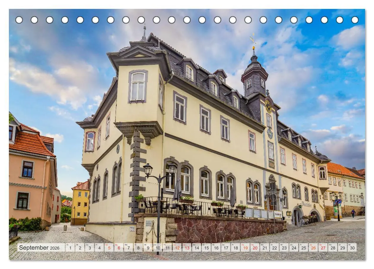 Bild: 9783457790694 | Thüringen Impressionen (Tischkalender 2026 DIN A5 quer), CALVENDO...