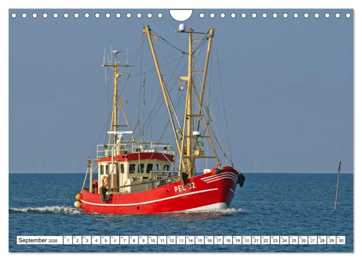 Bild: 9783457930694 | Die Nordsee zwischen Stade und Pellworm (Wandkalender 2026 DIN A4...
