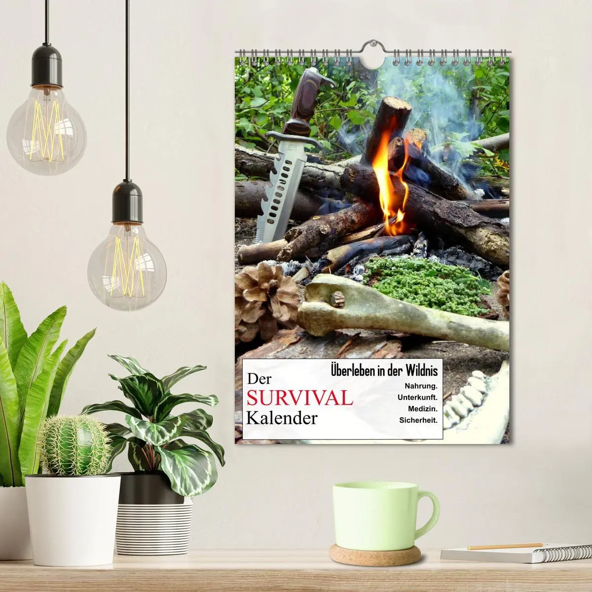 Bild: 9783516400694 | Der Survival-Kalender (Wandkalender 2026 DIN A4 hoch), CALVENDO...