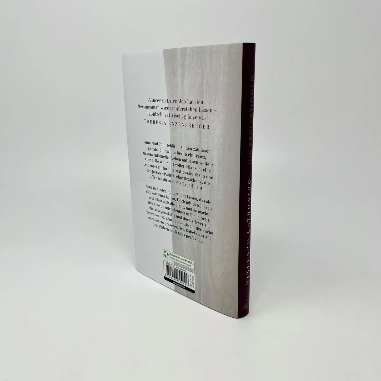 Bild: 9783546100694 | Die Perfektionen | Vincenzo Latronico | Buch | 128 S. | Deutsch | 2023
