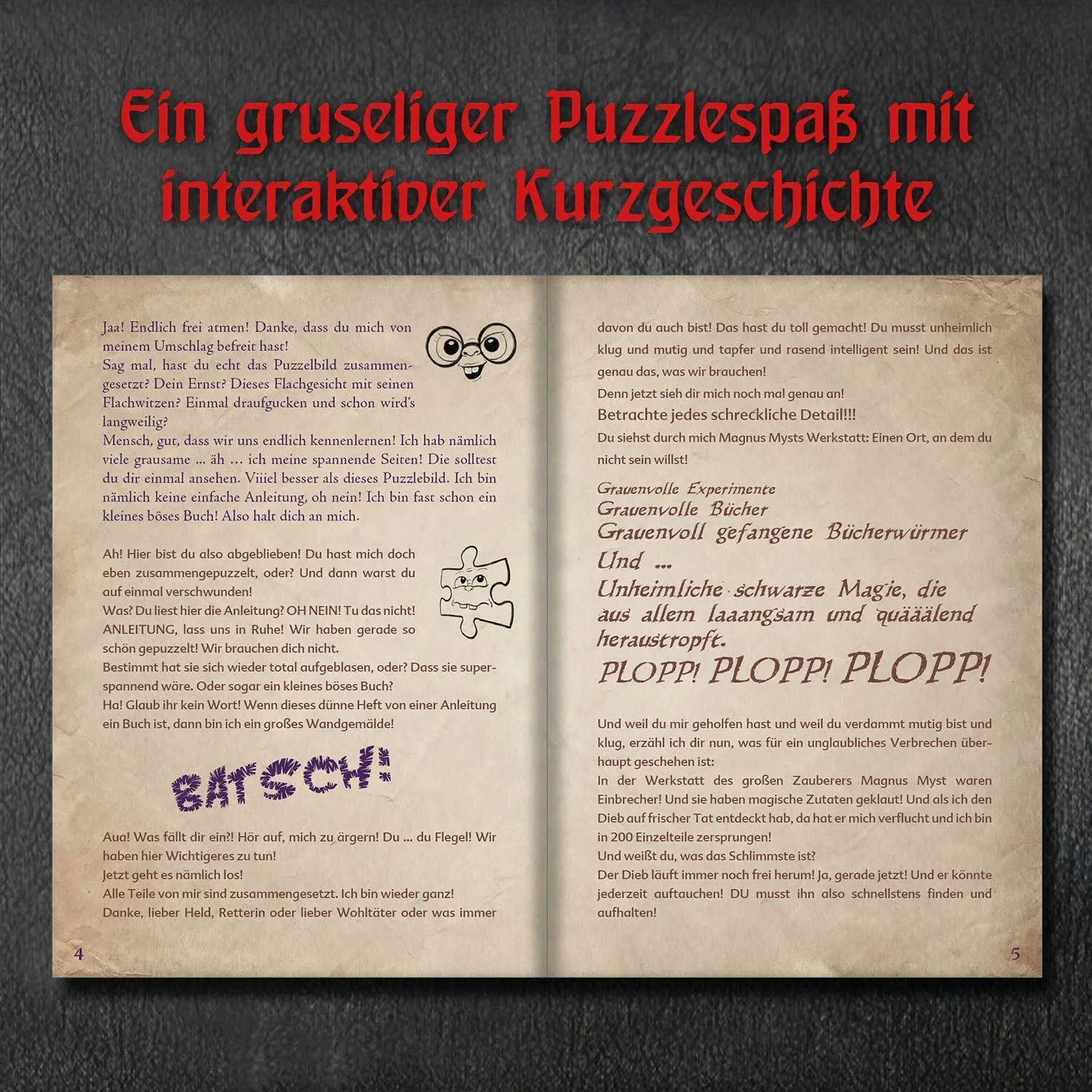Bild: 4002051680794 | Story Puzzle 200 Teile / Das kleine Böse Puzzle | Spiel | Brettspiel