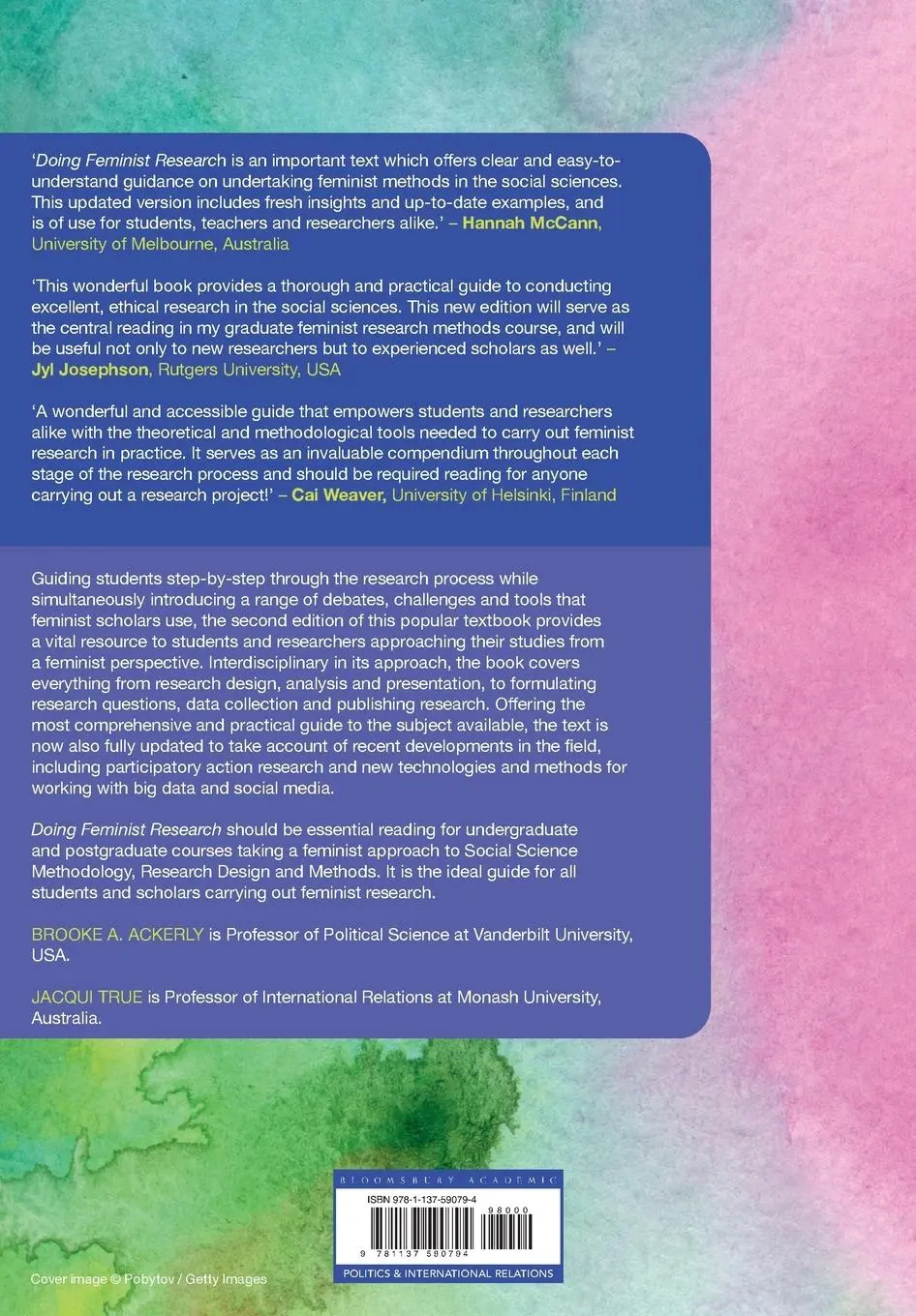 Rückseite: 9781137590794 | Doing Feminist Research in Political and Social Science | Taschenbuch