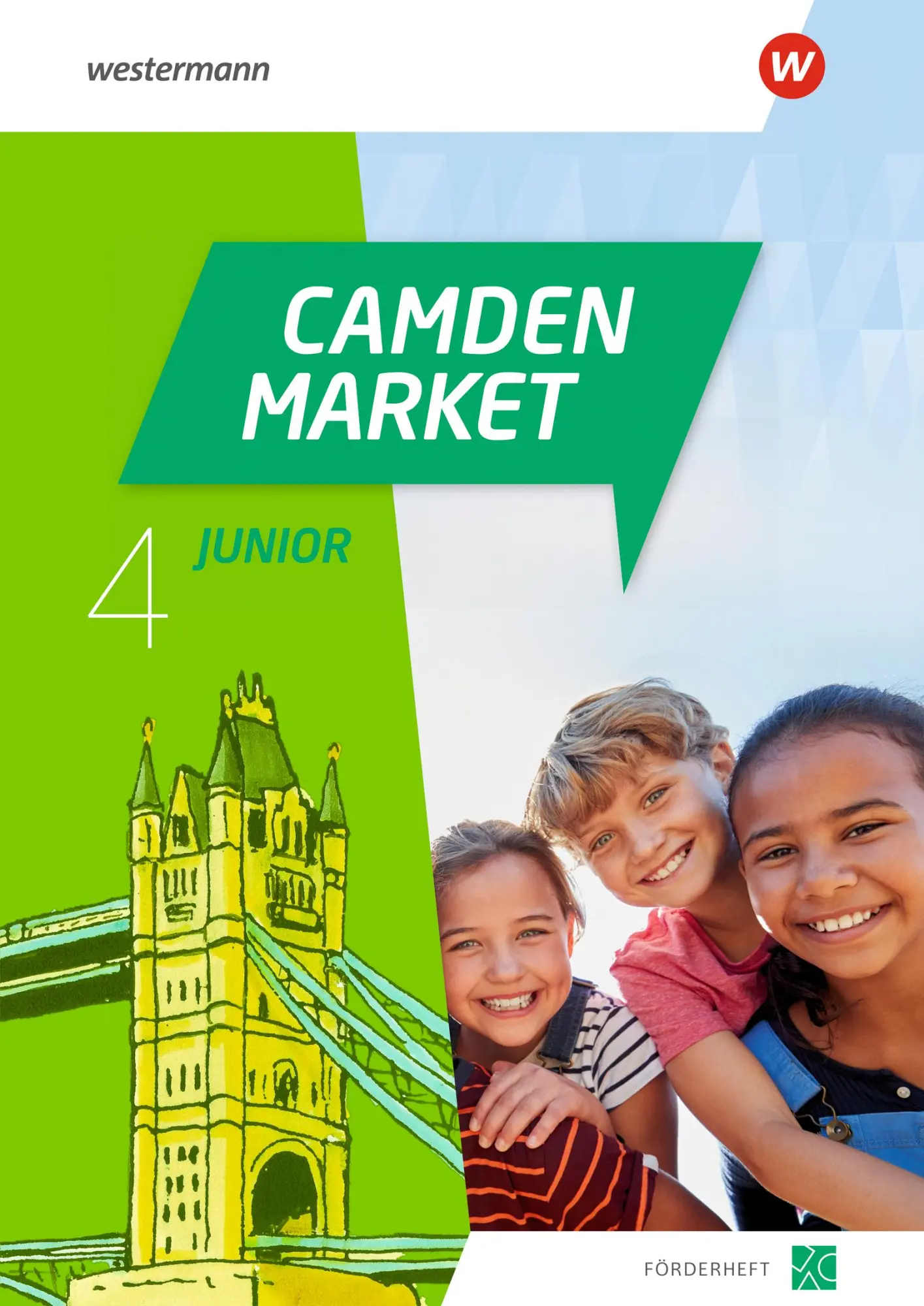 Cover: 9783141490794 | Camden Market Junior 4. Förderheft 4 mit Audio-CDs | Ausgabe 2020