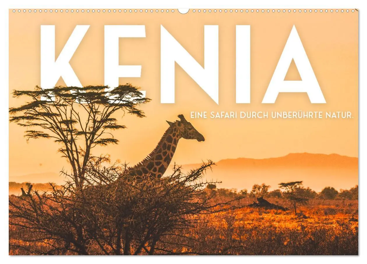 Cover: 9783457610794 | Kenia - Eine Safari durch unberührte Natur. (Wandkalender 2026 DIN...