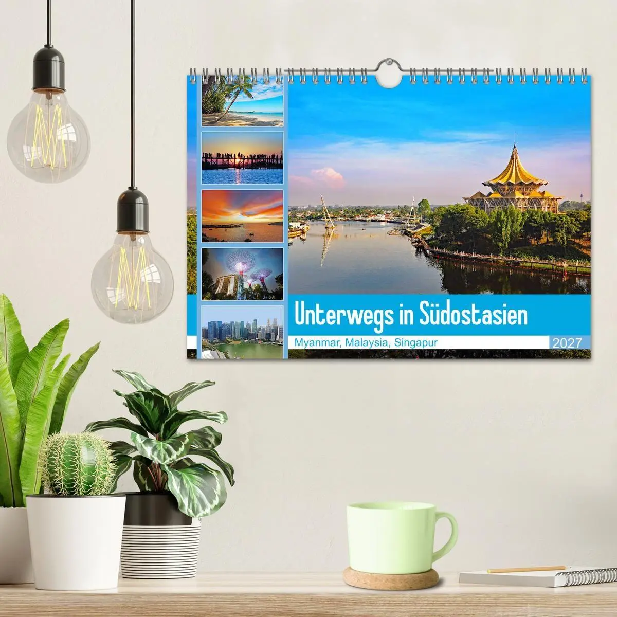 Bild: 9783569580794 | Unterwegs in Südostasien (Wandkalender 2027 DIN A4 quer), CALVENDO...