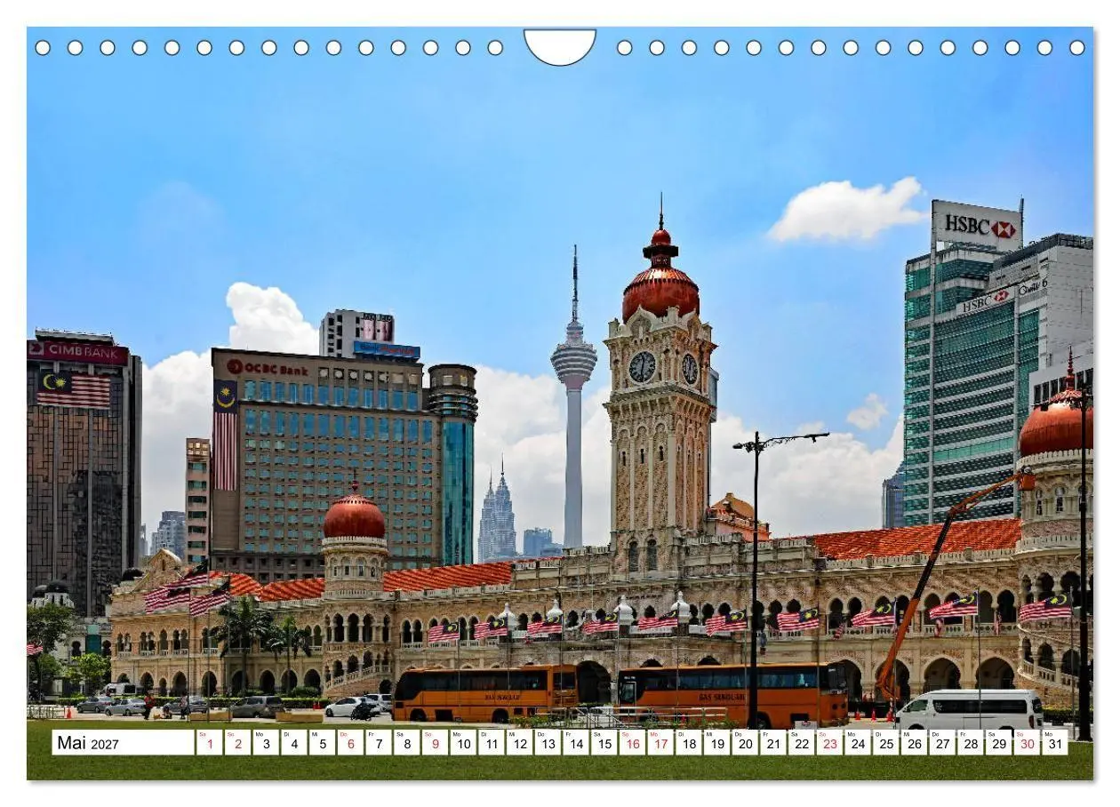 Bild: 9783569580794 | Unterwegs in Südostasien (Wandkalender 2027 DIN A4 quer), CALVENDO...