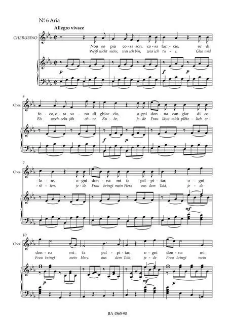 Bild: 9790006450794 | Die Hochzeit des Figaro KV 492, Klavierauszug | Mozart | Buch | 2006