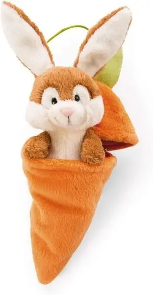 Cover: 4012390480894 | Nici 48089 Kuscheltier Hase in Karotte 15cm 12 Stück im | 48089 | 2024