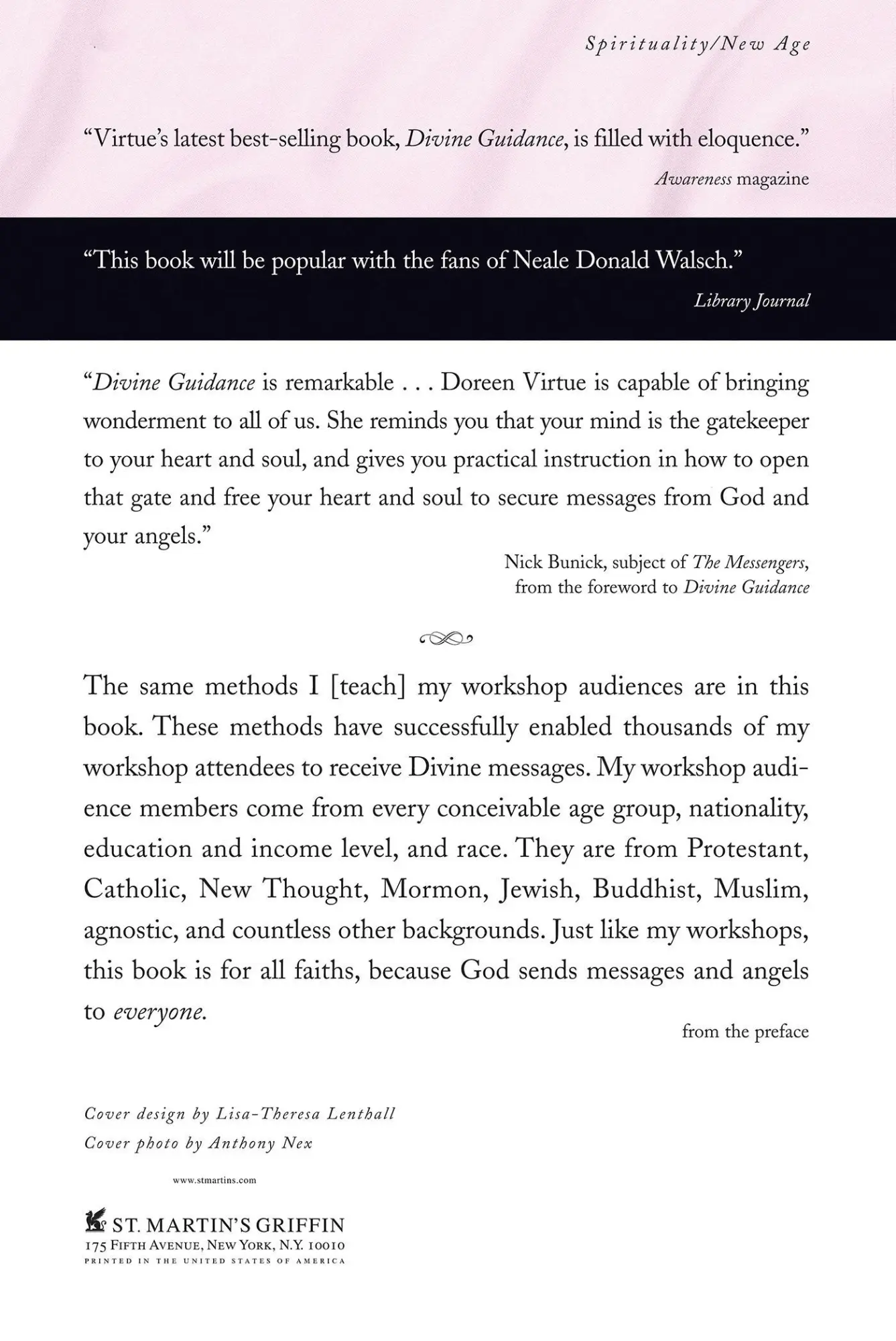 Rückseite: 9781580630894 | Divine Guidance | Doreen Virtue | Taschenbuch | Englisch | 1999