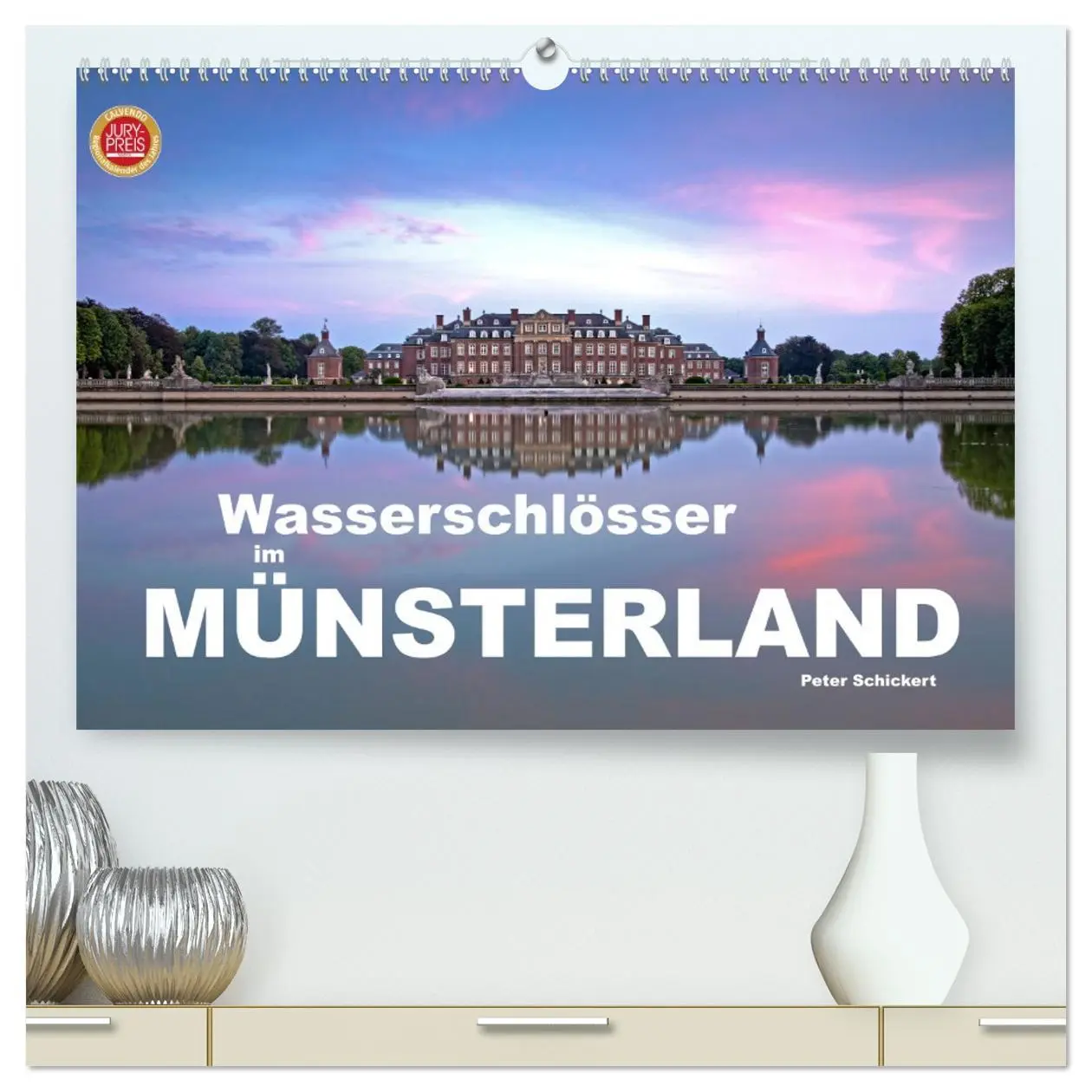 Cover: 9783457460894 | Wasserschlösser im Münsterland (hochwertiger Premium Wandkalender...