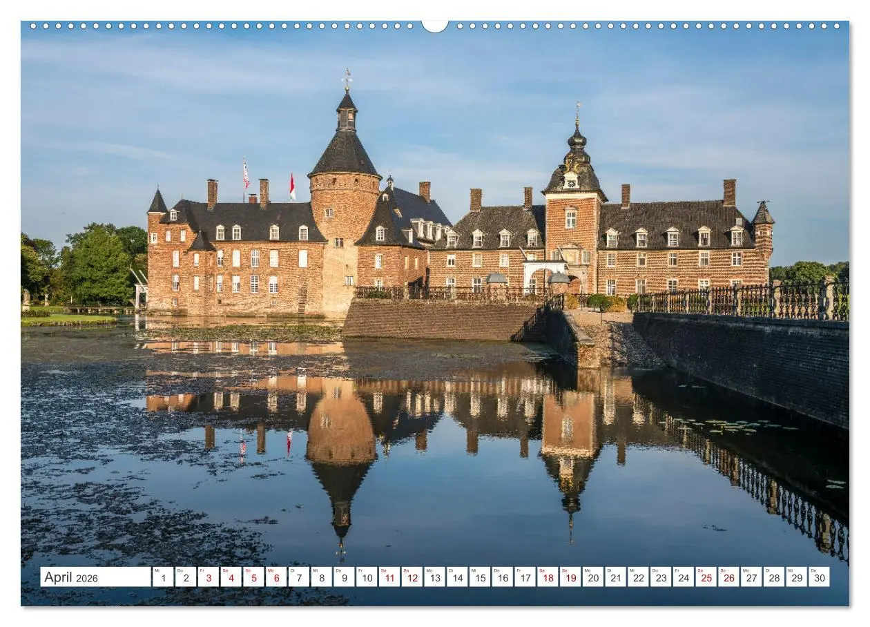 Bild: 9783457460894 | Wasserschlösser im Münsterland (hochwertiger Premium Wandkalender...