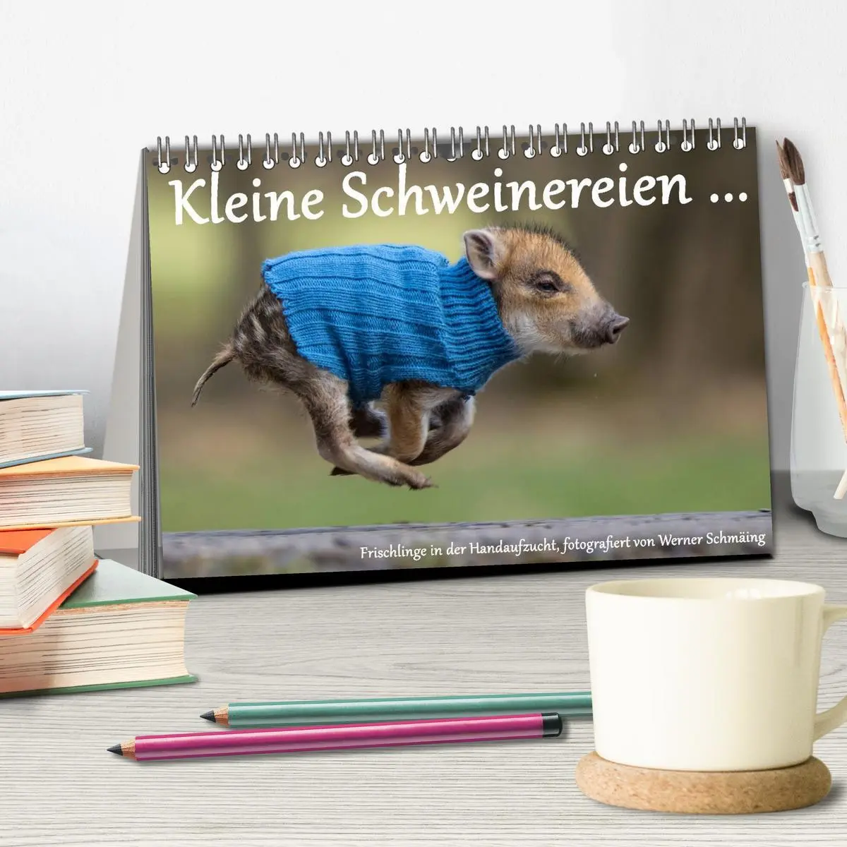Bild: 9783516000894 | Kleine Schweinereien (Tischkalender 2026 DIN A5 quer), CALVENDO...