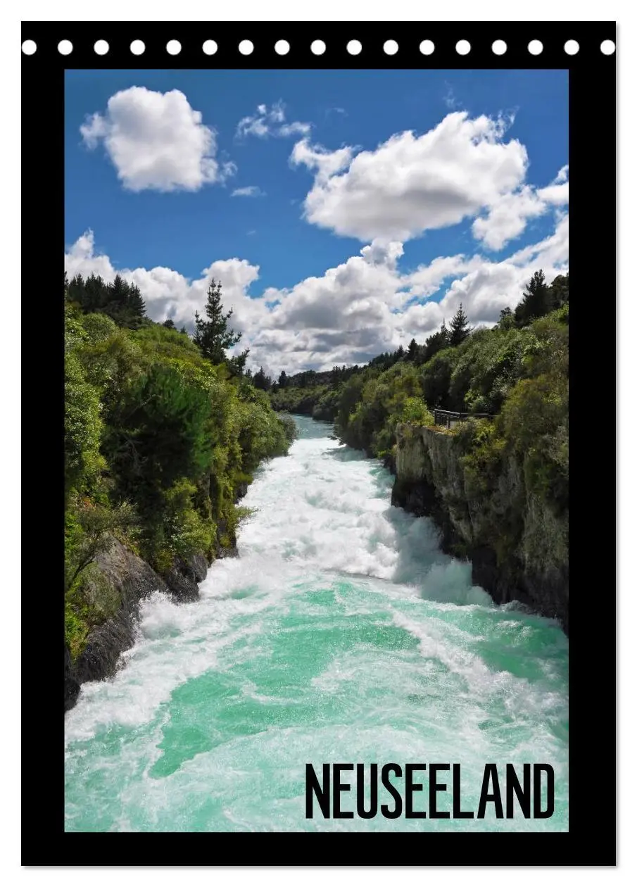 Cover: 9783516480894 | Reise durch Neuseeland (Tischkalender 2026 DIN A5 hoch), CALVENDO...
