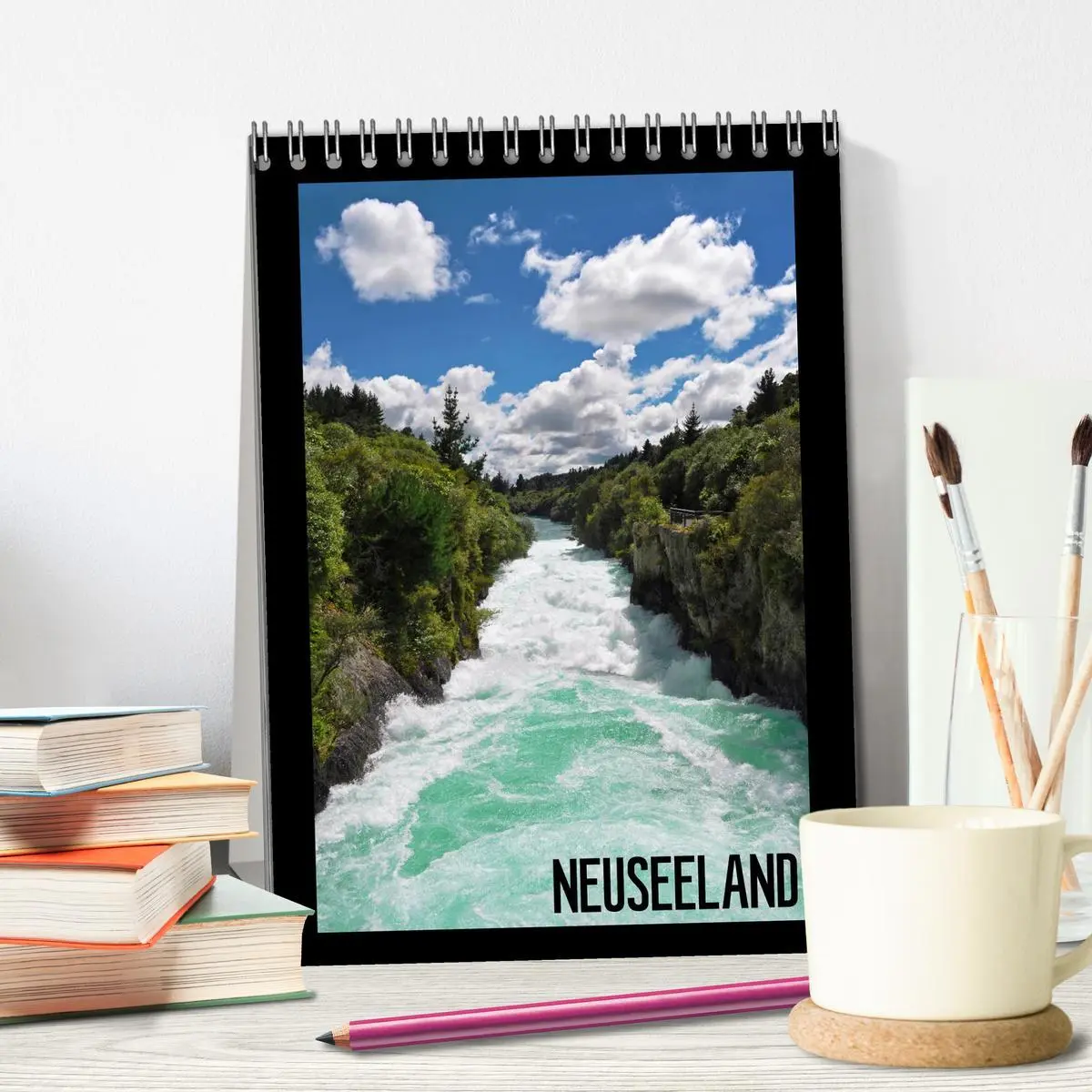 Bild: 9783516480894 | Reise durch Neuseeland (Tischkalender 2026 DIN A5 hoch), CALVENDO...