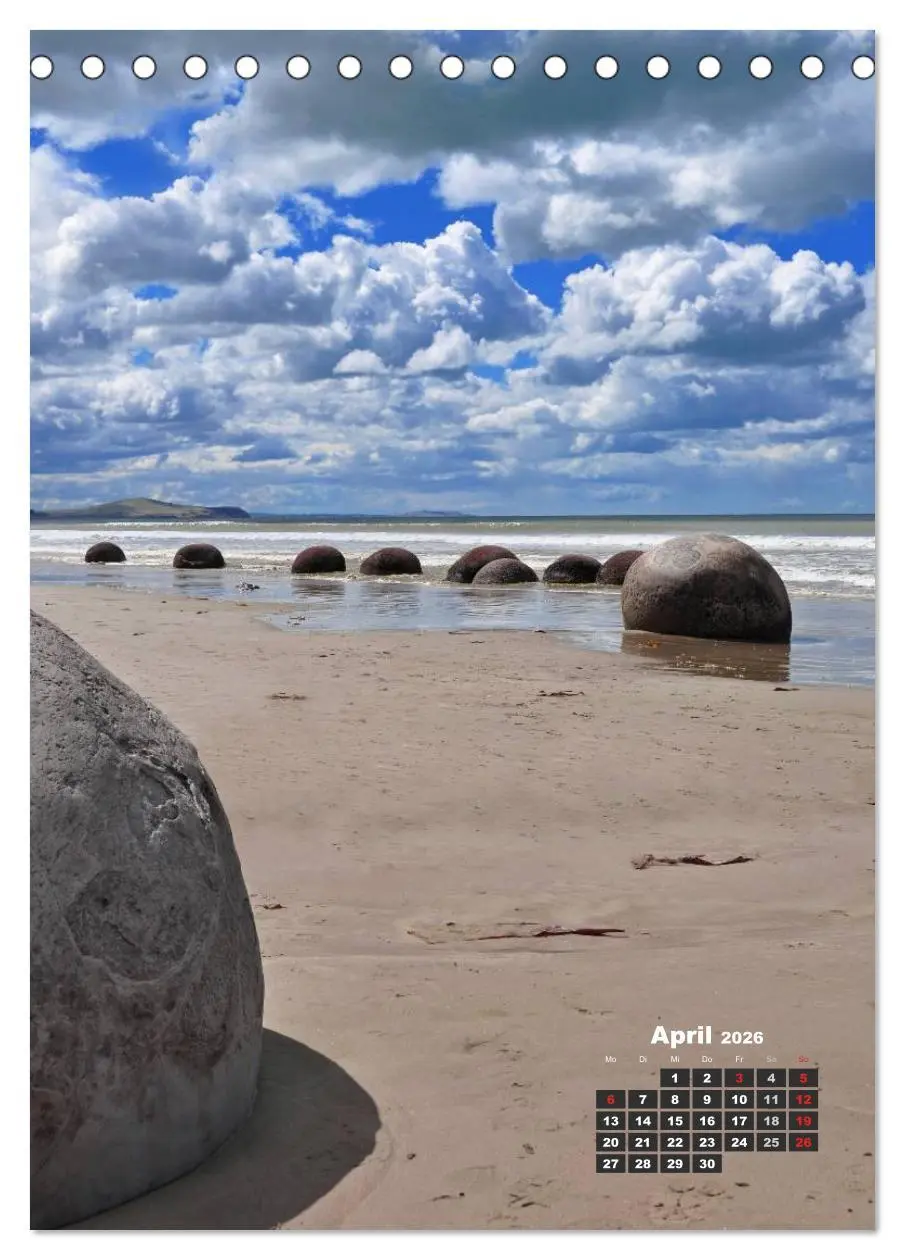 Bild: 9783516480894 | Reise durch Neuseeland (Tischkalender 2026 DIN A5 hoch), CALVENDO...
