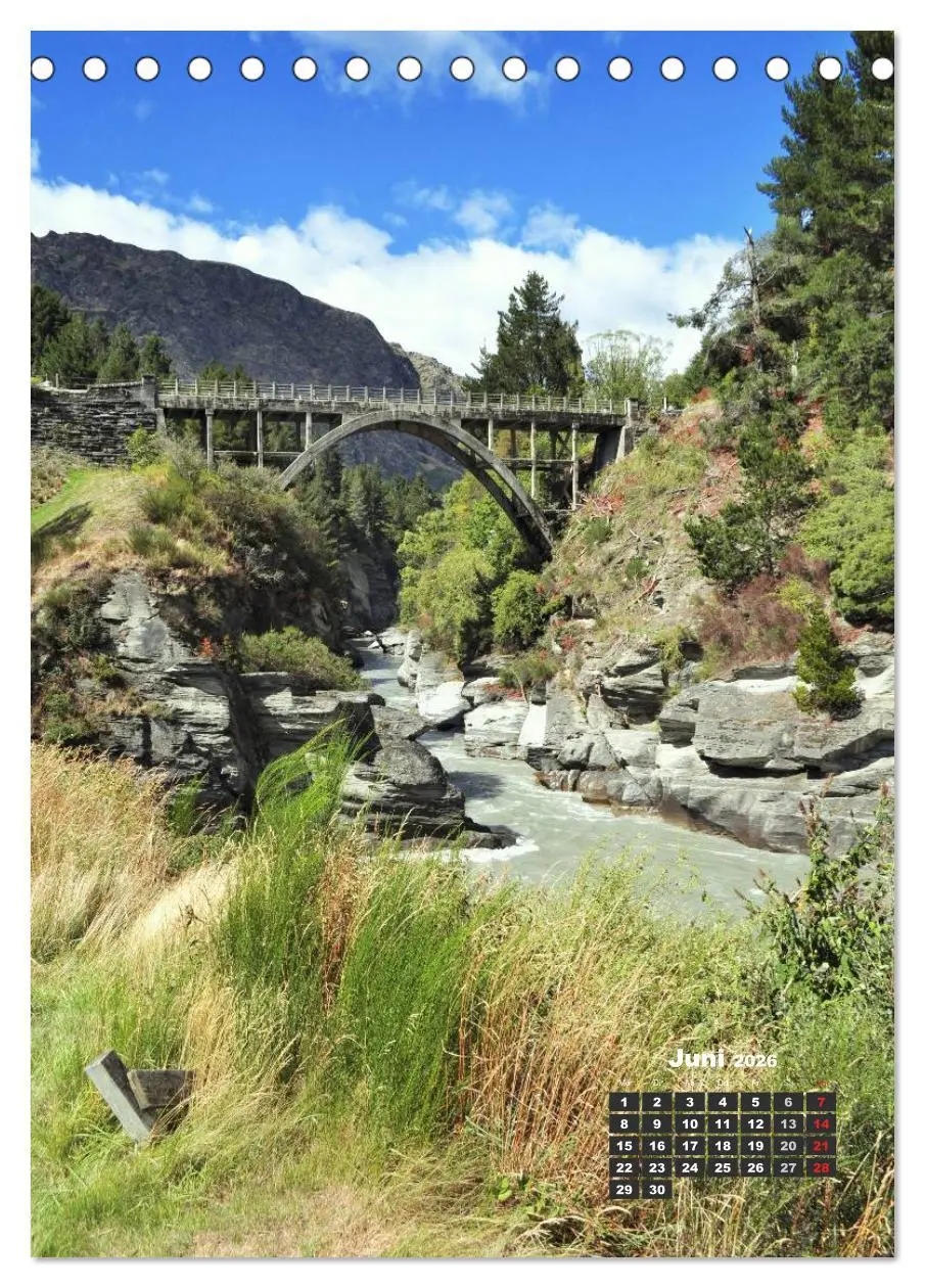 Bild: 9783516480894 | Reise durch Neuseeland (Tischkalender 2026 DIN A5 hoch), CALVENDO...