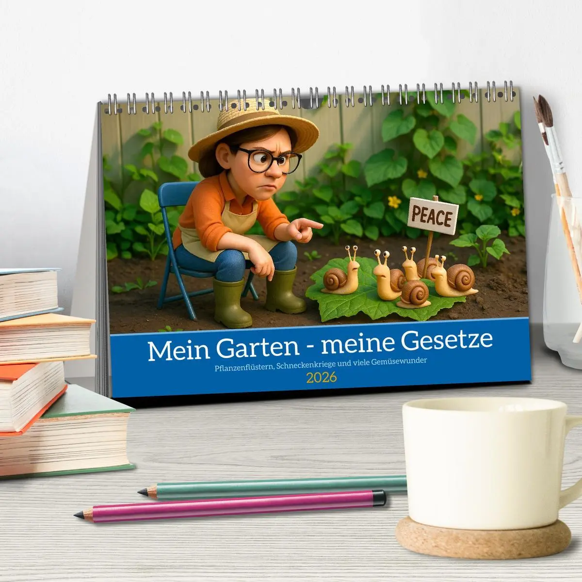 Bild: 9783516620894 | Mein Garten - meine Gesetze (Tischkalender 2026 DIN A5 quer),...