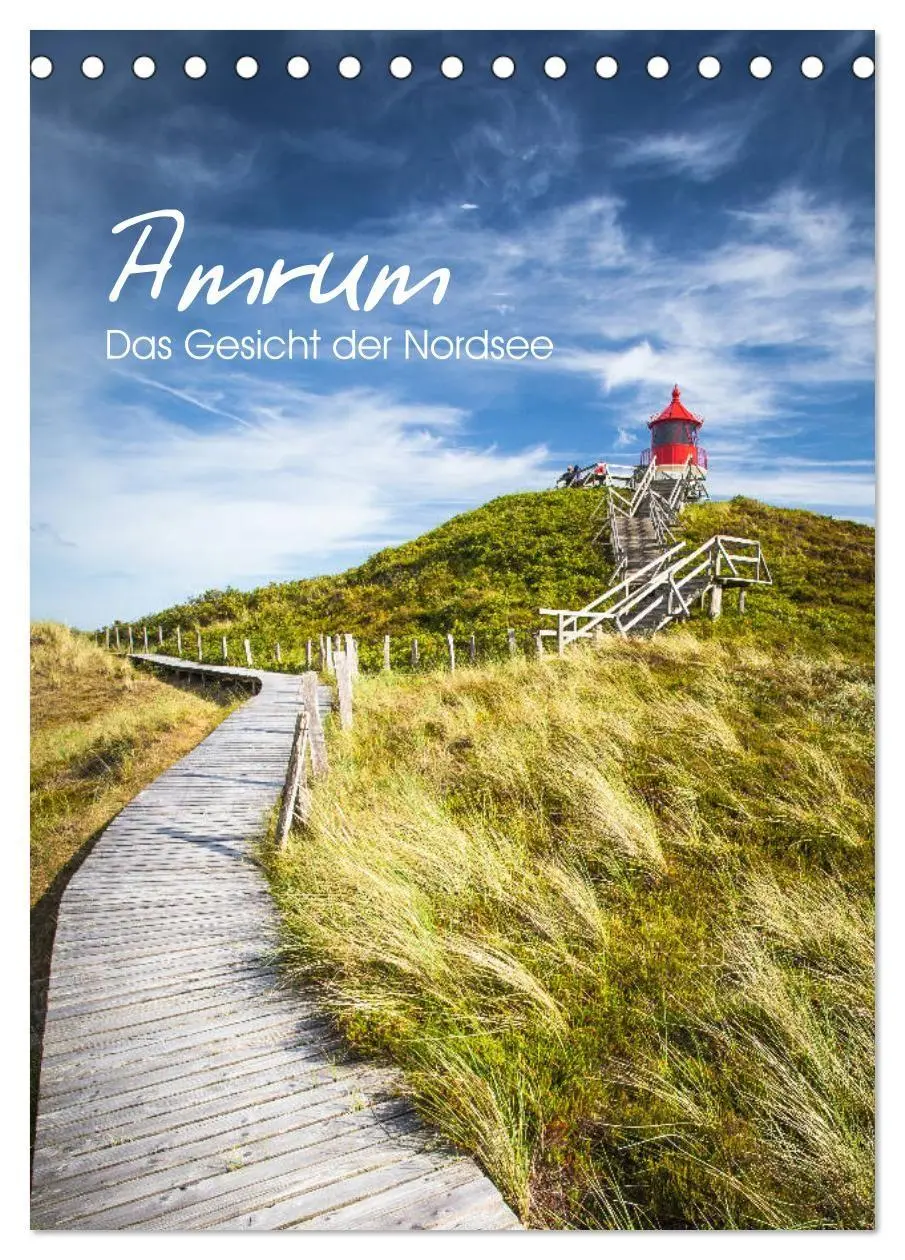 Cover: 9783569640894 | Amrum - Das Gesicht der Nordsee (Tischkalender 2027 DIN A5 hoch),...