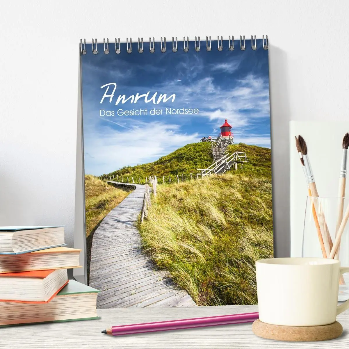 Bild: 9783569640894 | Amrum - Das Gesicht der Nordsee (Tischkalender 2027 DIN A5 hoch),...