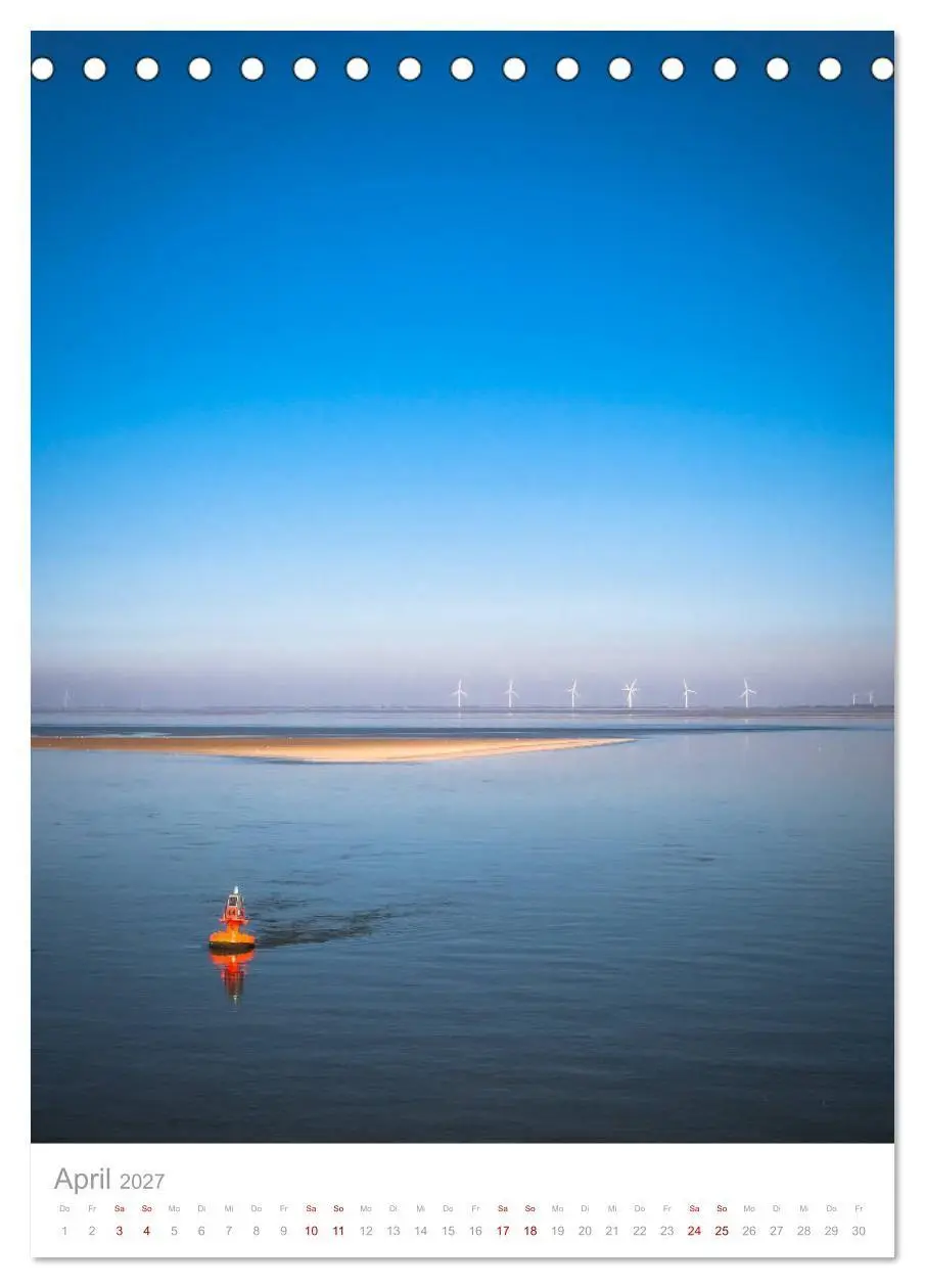 Bild: 9783569640894 | Amrum - Das Gesicht der Nordsee (Tischkalender 2027 DIN A5 hoch),...