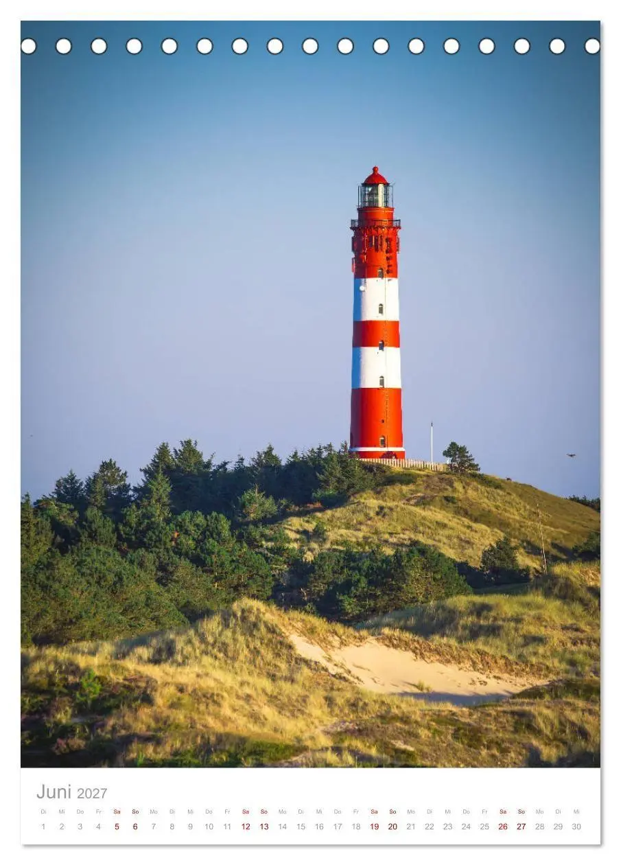 Bild: 9783569640894 | Amrum - Das Gesicht der Nordsee (Tischkalender 2027 DIN A5 hoch),...