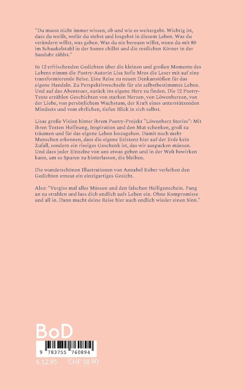 Rückseite: 9783755760894 | Zurück zu mir | 12 Poetry-Texte für deine Reise zurück ins Herz | Mros