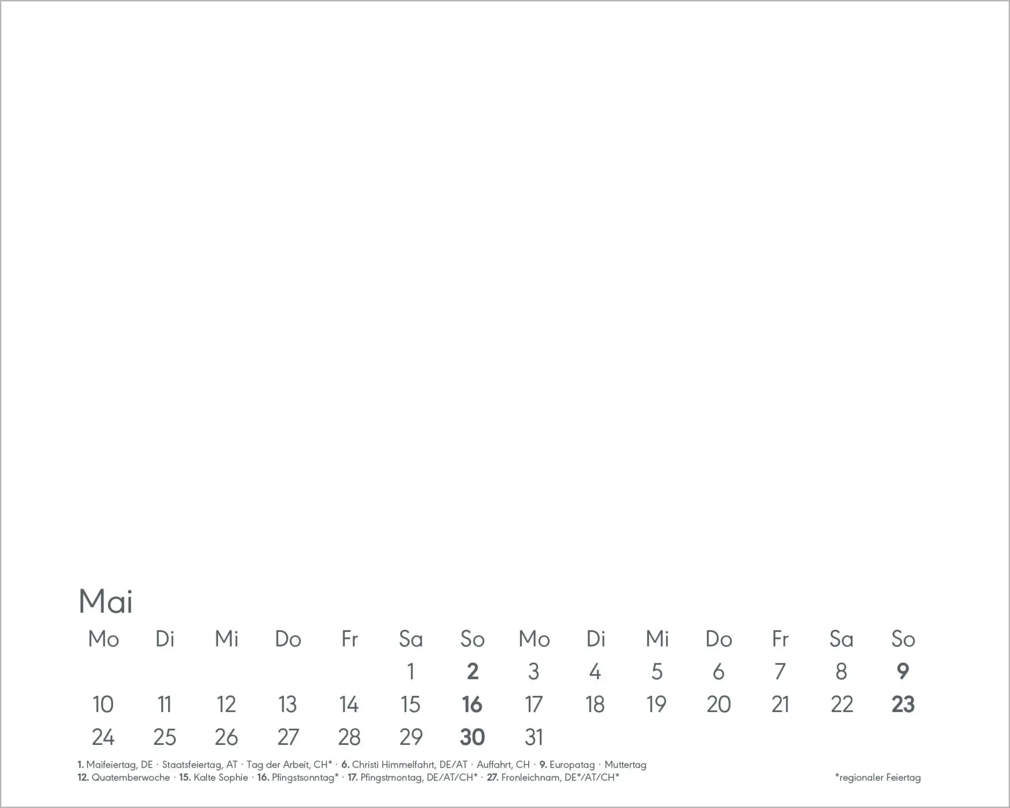 Bild: 4069095010994 | Kreativkalender Tischaufsteller quer schwarz 2027 | KG | Kalender