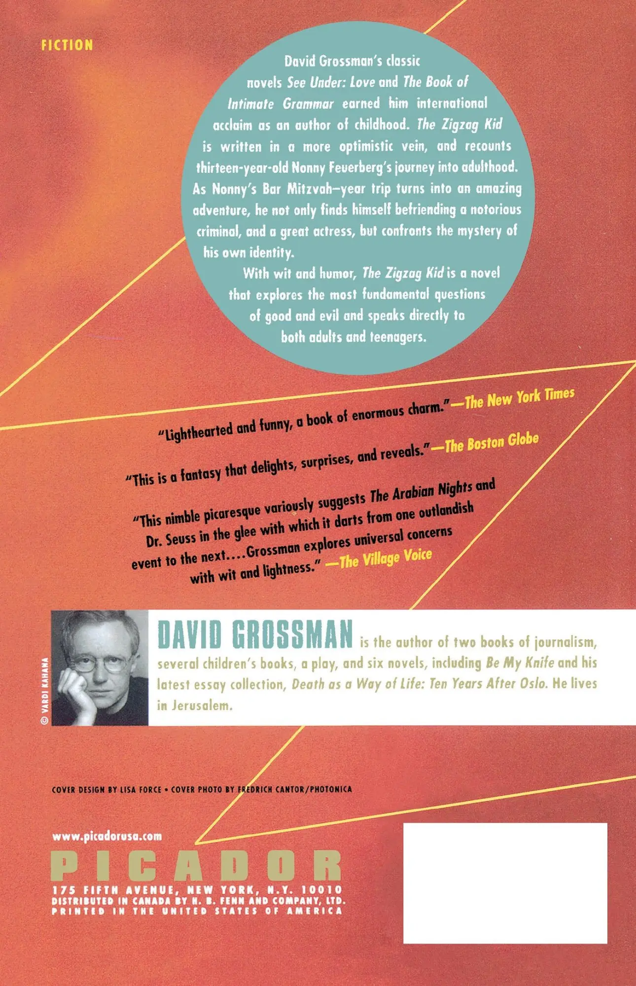 Rückseite: 9780312420994 | The Zigzag Kid | David Grossman | Taschenbuch | Englisch | 2003