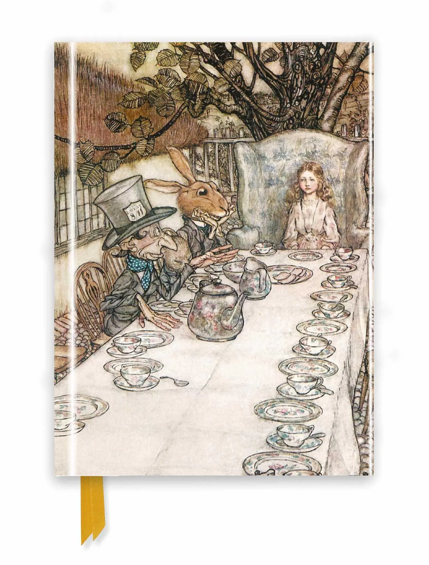 Cover: 9781786640994 | Rackham: Alice in Wonderland Tea Party (Foiled Journal) | Publishing