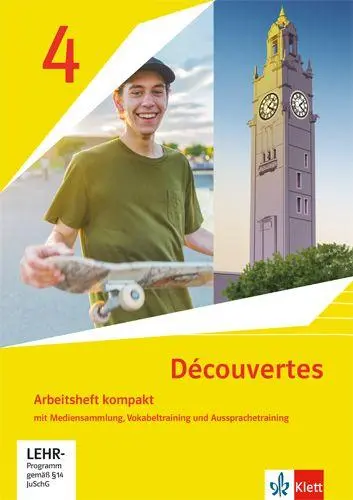 Cover: 9783126240994 | Découvertes 4. Ausgabe 1. oder 2. Fremdsprache. Arbeitsheft kompakt...