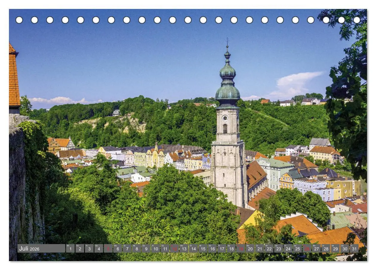 Bild: 9783457760994 | Rund um Bayern (Tischkalender 2026 DIN A5 quer), CALVENDO...