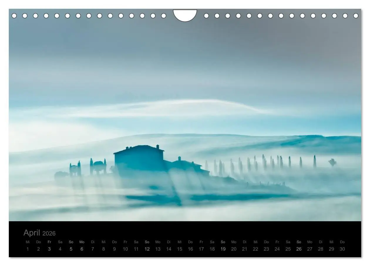 Bild: 9783516160994 | - Magie des Lichtes - TOSKANA (Wandkalender 2026 DIN A4 quer),...