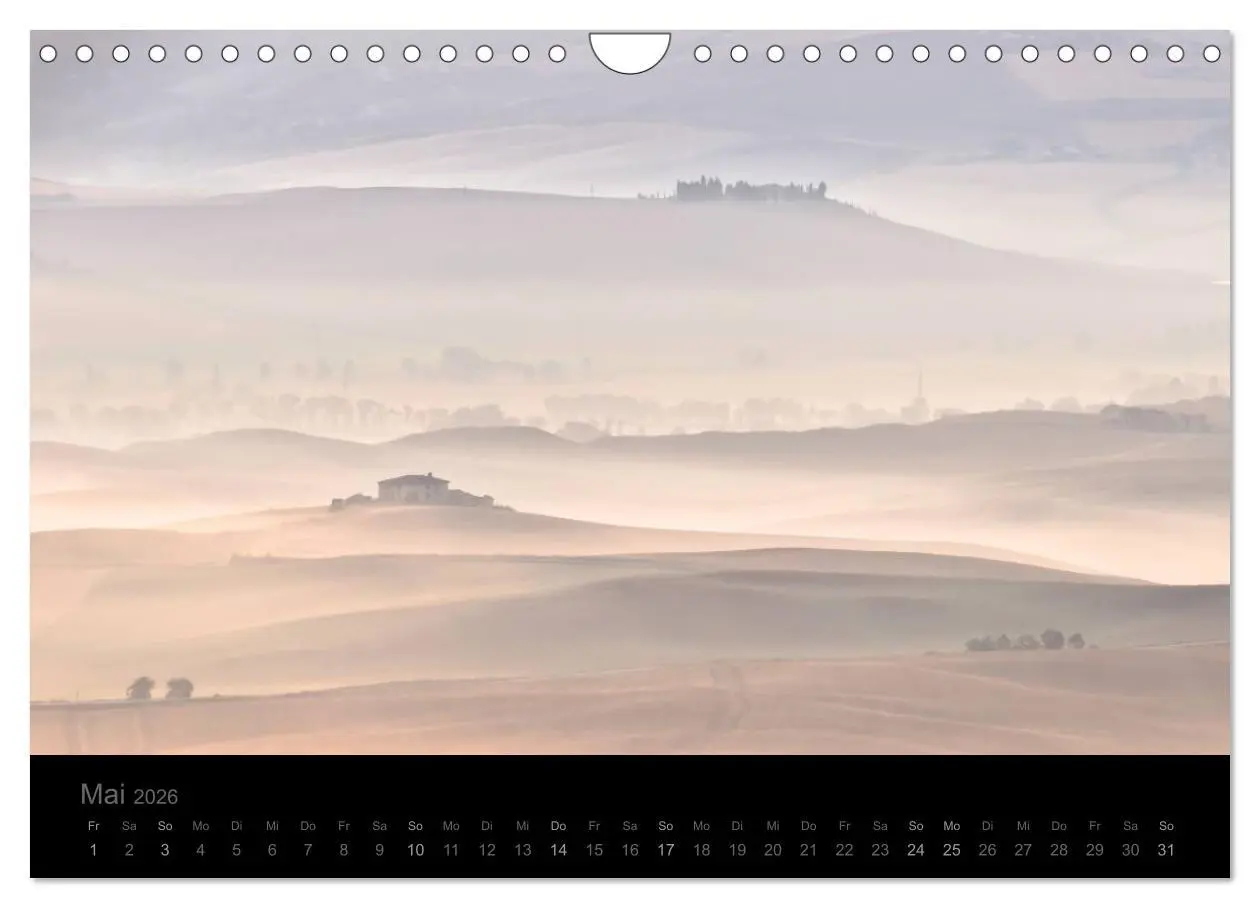 Bild: 9783516160994 | - Magie des Lichtes - TOSKANA (Wandkalender 2026 DIN A4 quer),...