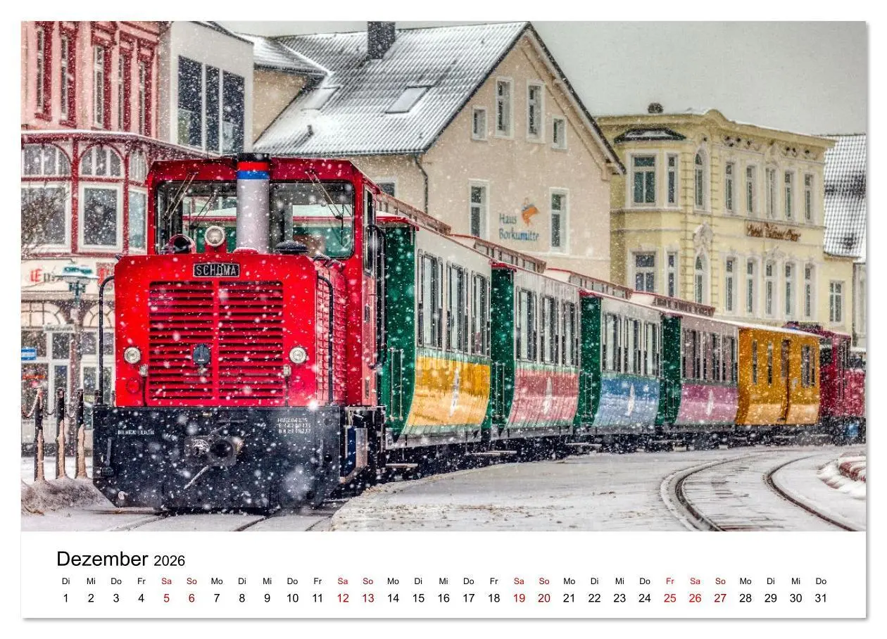 Bild: 9783516610994 | Insel Borkum - Ein Jahr zwischen Wind und Wellen (Wandkalender 2026...