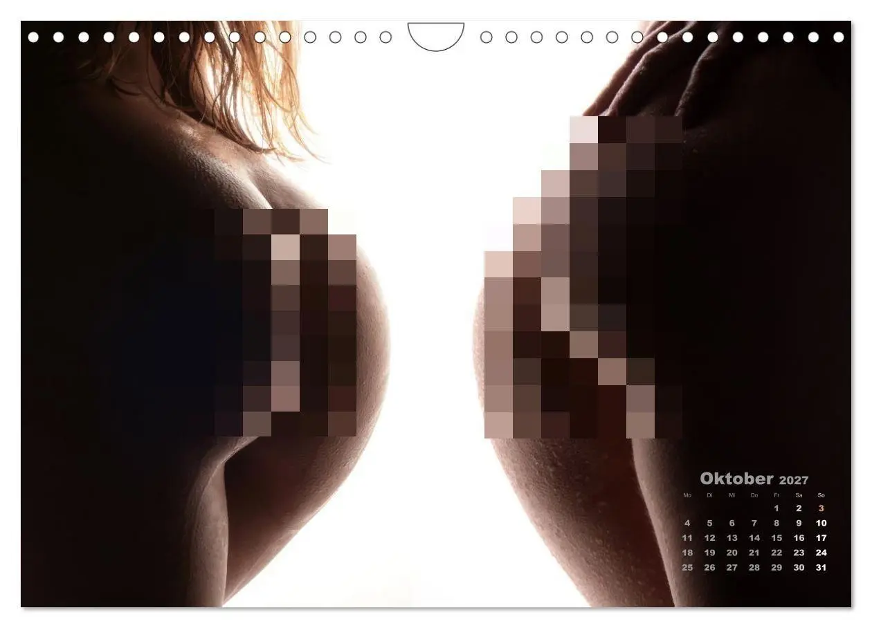 Bild: 9783516780994 | Glanzperlen - Wassertropfen auf nackter Haut (Wandkalender 2027 DIN...